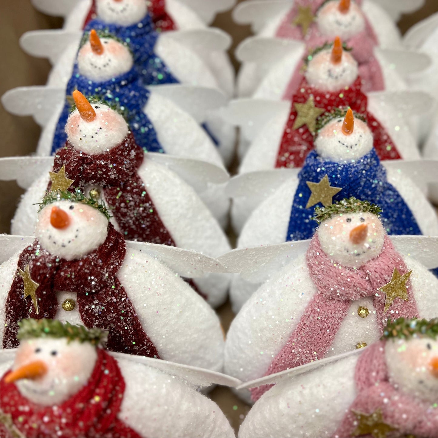 Christmas snowman decorations
