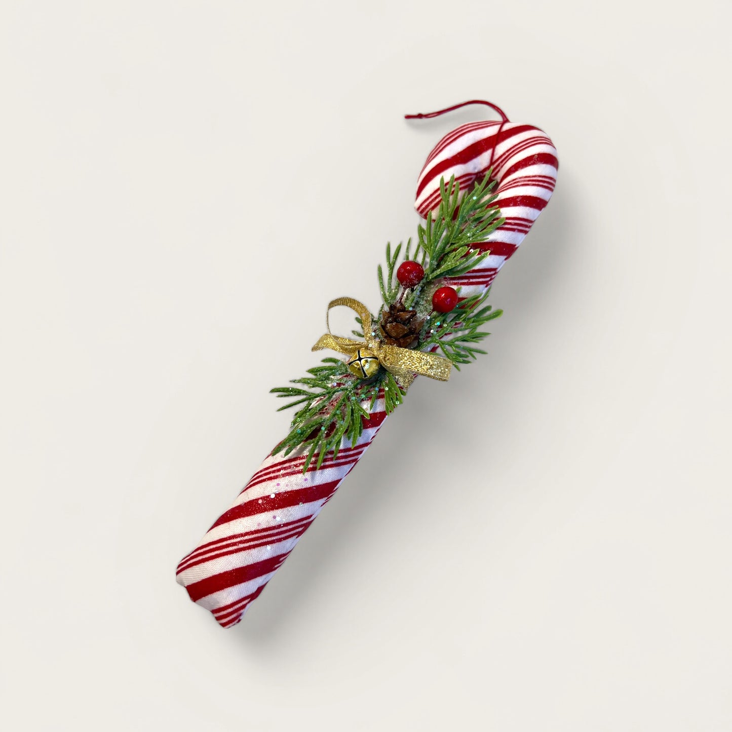 Santa’s Small Cane /red-white