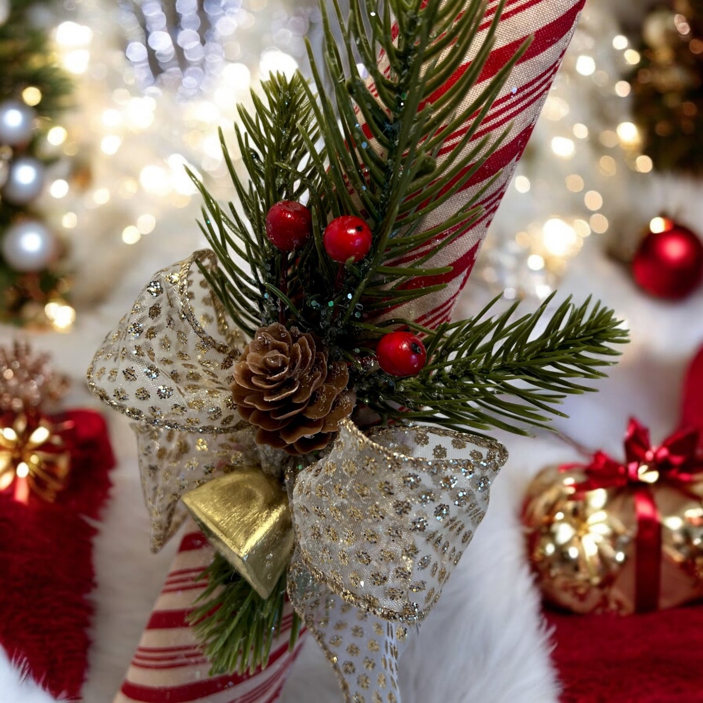 Santa’s Big Cane /red-white