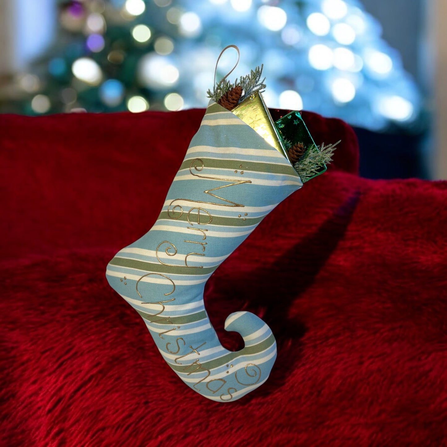 Venetian Stocking /light blue