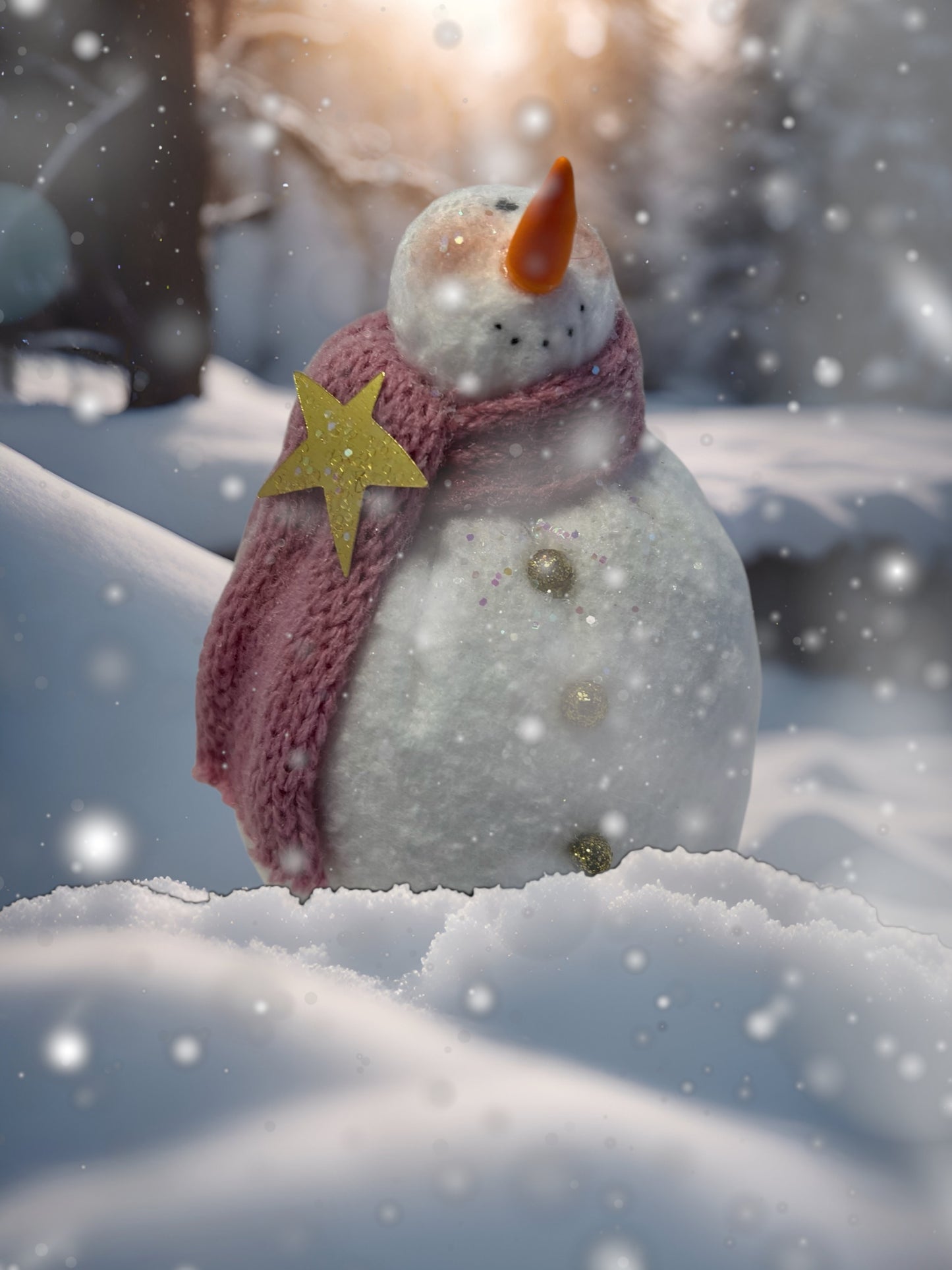 Steven the Little Caroler /pink