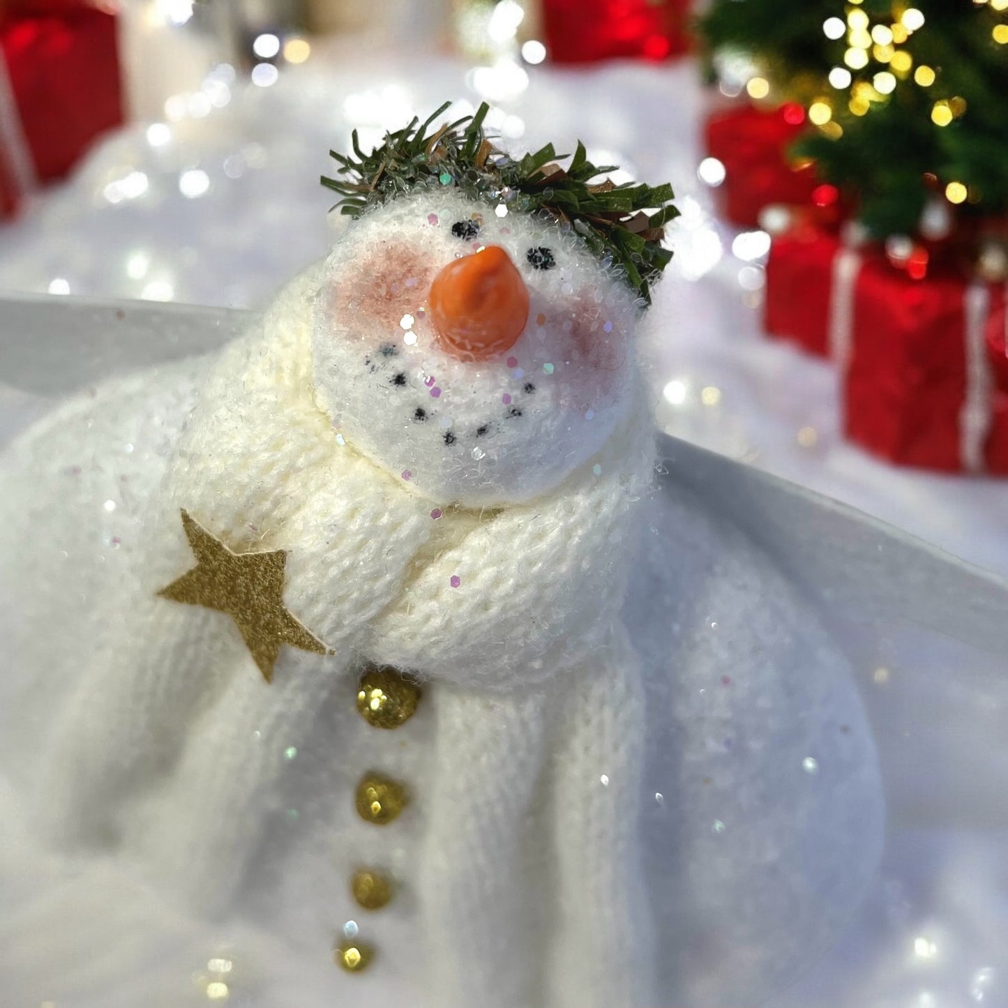 Charlie the Snowman /white