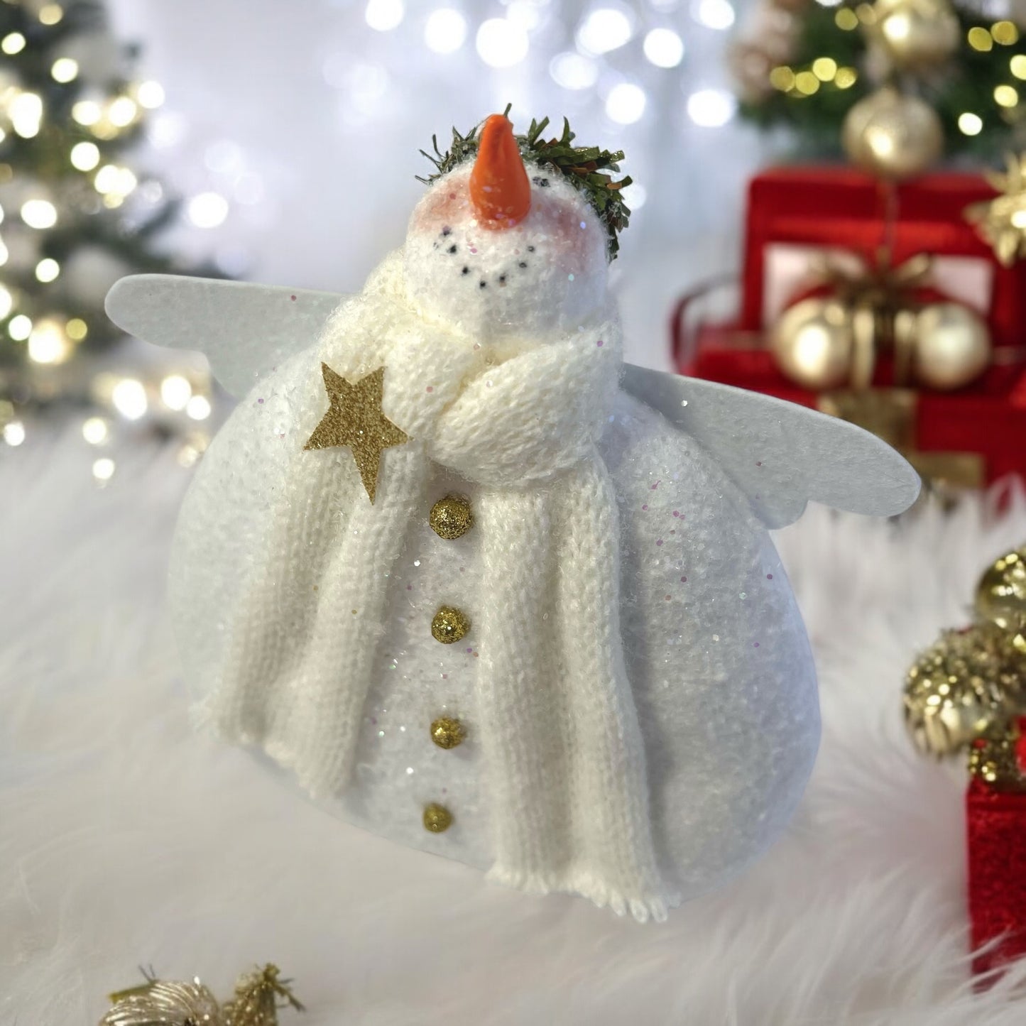 Charlie the Snowman /white