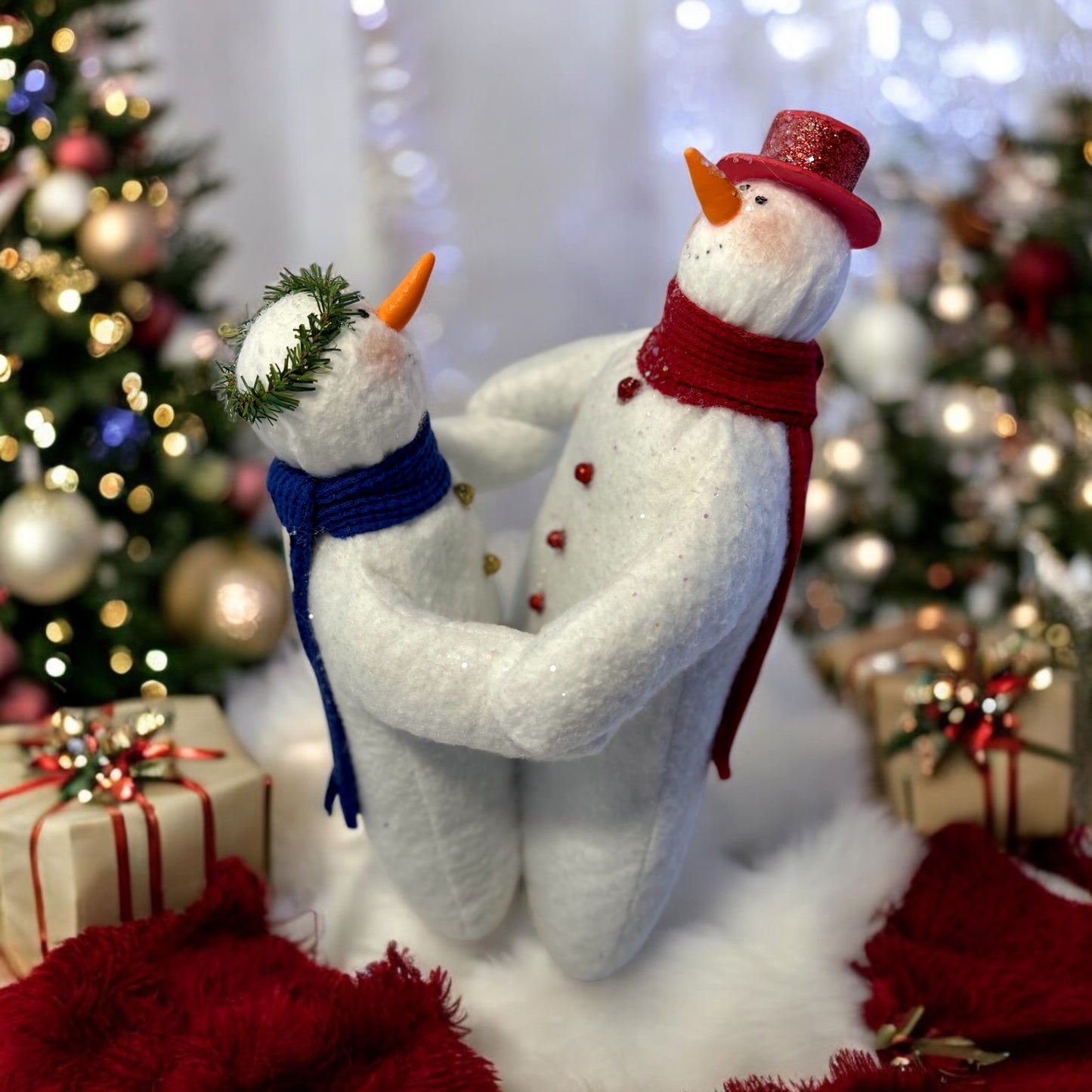Snow Dancers /red-navy