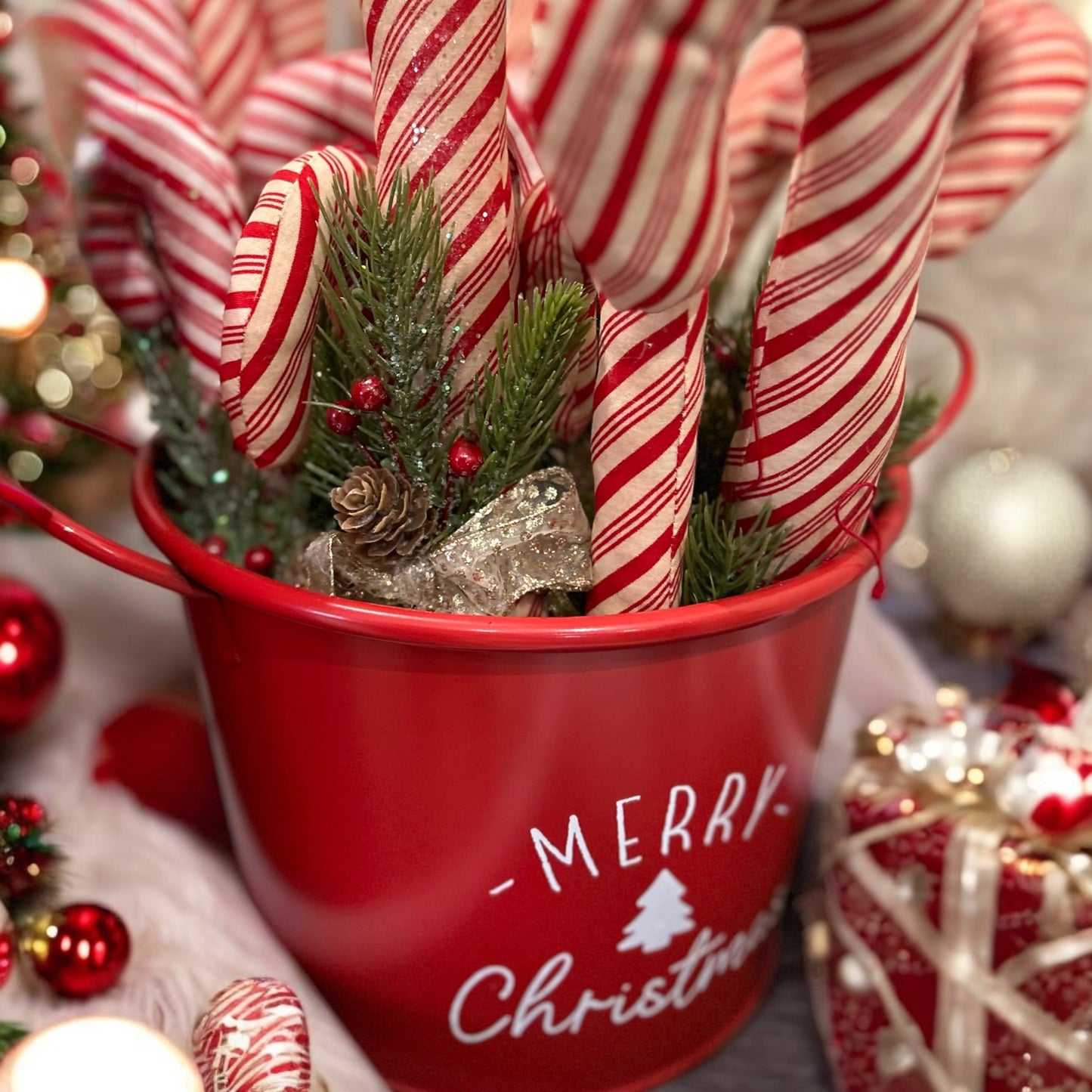 Santa’s Big Cane /red-white