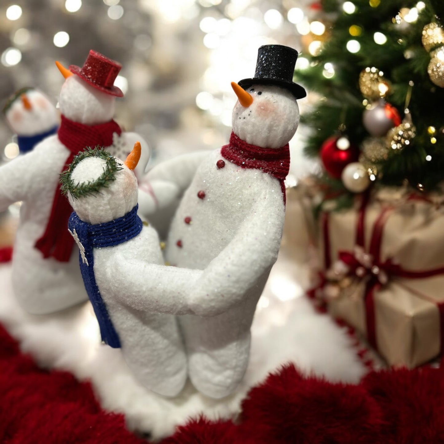Snow Dancers /red-navy