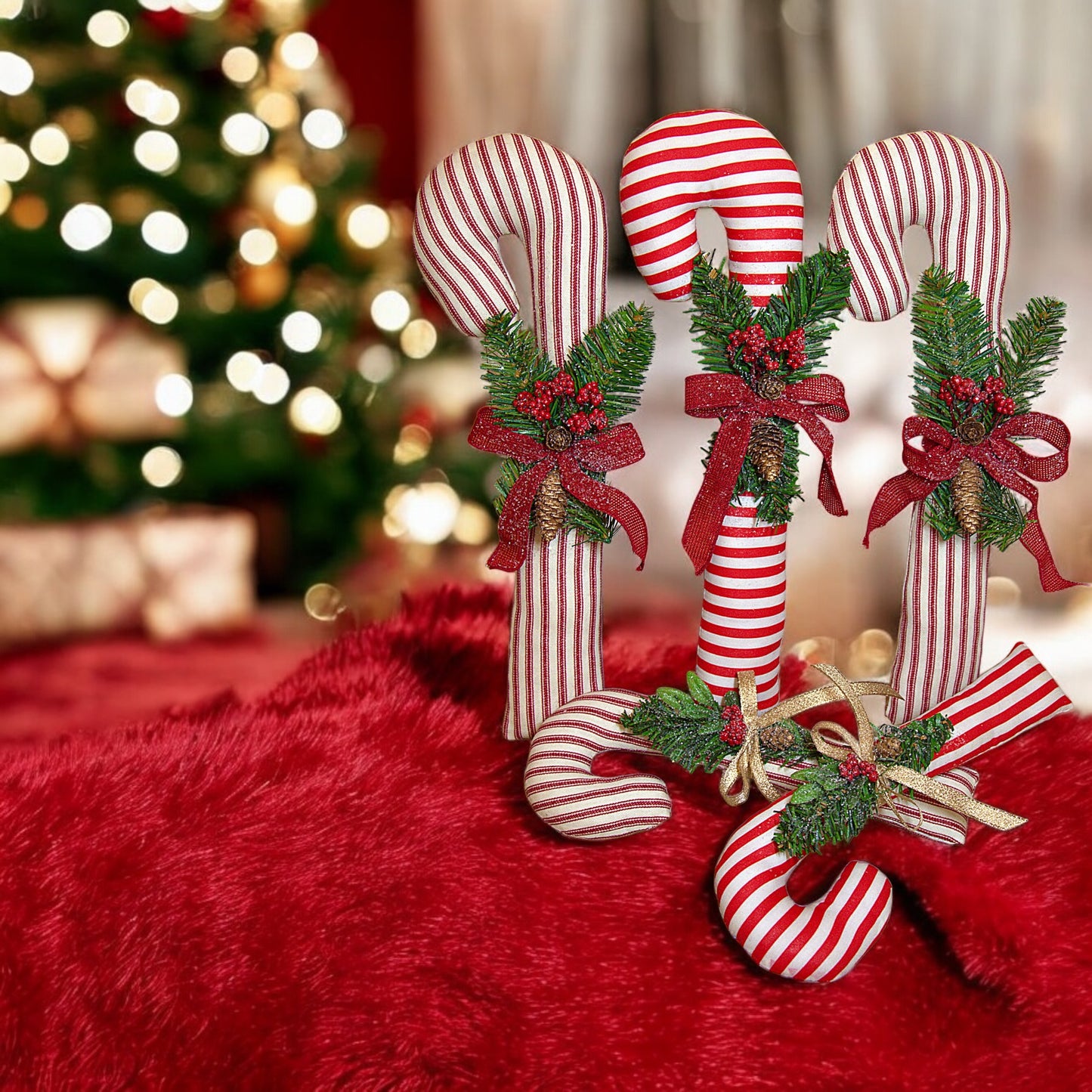 Santa’s Big Cane /red-white