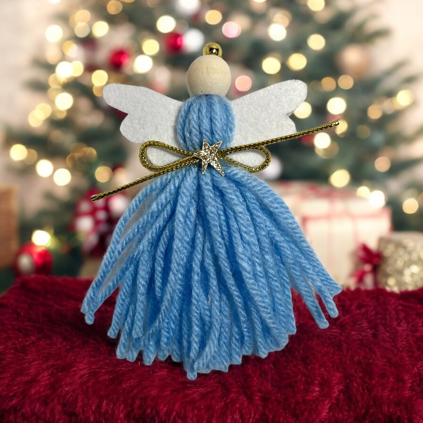 Little Yarn Angel /blue