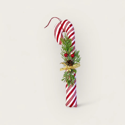 Santa’s Small Cane /red-white